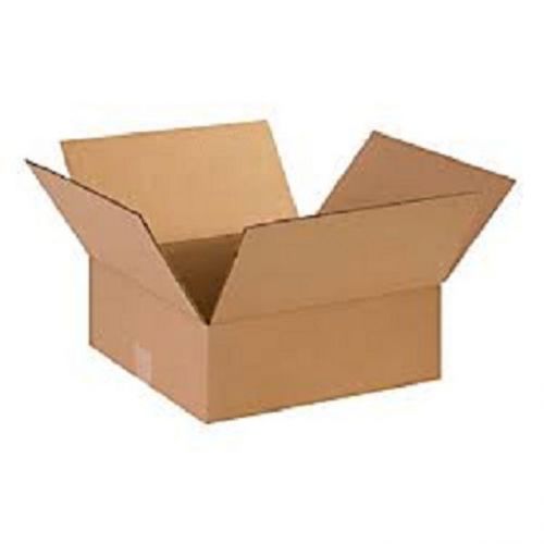 Corrugated cardboard flat shipping storage boxes 14&#034; x 14&#034; x 6&#034; (bundle of 25) for sale