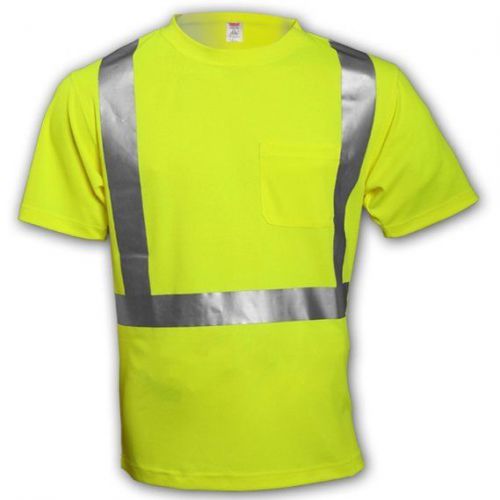Tingley Class 2 T-Shirt - Fluorescent Yellow-Green - Size Medium