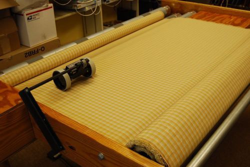 Decorative fabric textile inspection and measuring machine - up to 60&#034; w fabric for sale