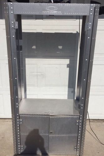 RARE 6 Foot Tall Oakley Solid Aluminum Display Case