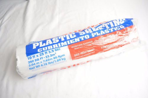Weather All Polyethylene sheeting 25 ft. x 10 ft 3.5 mil  Clear Plastic Sheeting
