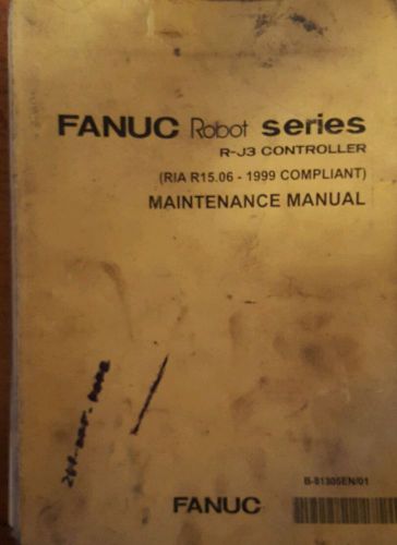 FANUC robot series RJ 3 controller maintenance manual