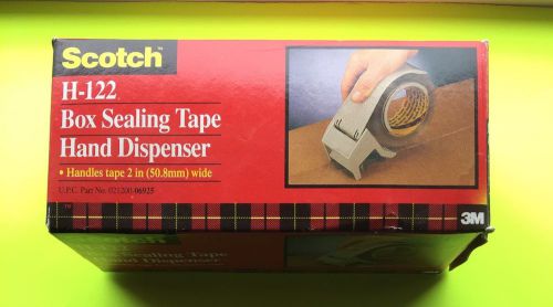 SCOTCH  H-122  Box  Sealing Tape Dispenser, 2 in