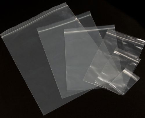 500~ 2 Mil 18X24 Clear Zip Reclosable Poly Seal Bag Zipper Bags Retail Packaging