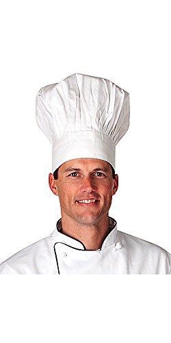White Chef Hat, 13 inch
