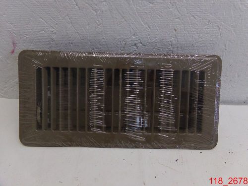 Qty=4 air mate 302a 10&#034; x 4&#034; brown air heat vent diffuser for sale