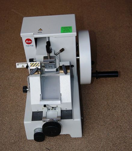 Leica Leitz 1512 Rotary Microtome Complete Less Blade