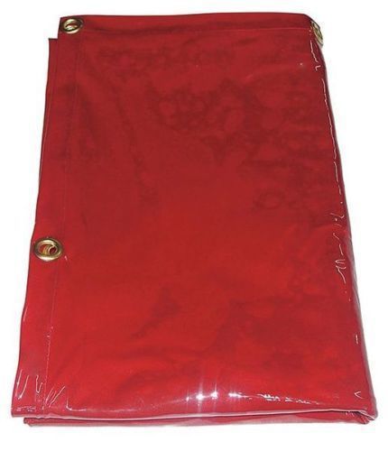 Westward 22rn61 welding curtain, 8 ft. w, 6 ft., red new !!! for sale