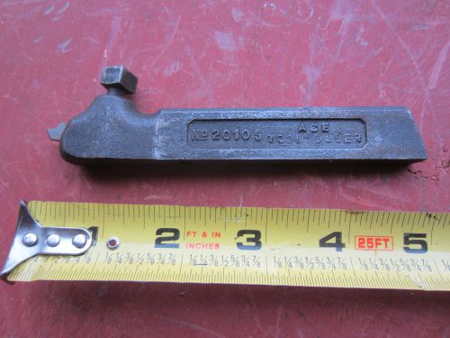 Armstrong Ace 2010 S Lathe Tool Holder 3/8&#034; x 3/4&#034; Shank Handle 1/4&#034; Bit Holder