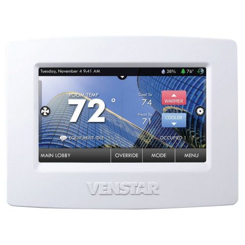 ~Discount HVAC~ VN-T8900 - Venstar Color Touch Thermostat Wifi Humidity Control