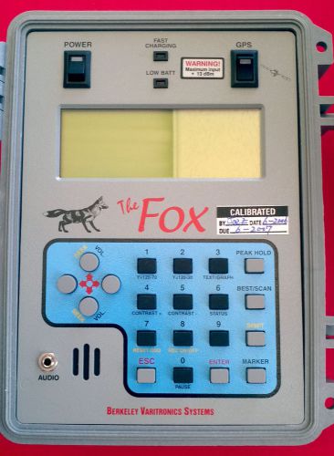 Berkeley Varitronics Fox FLEX/POCSAG Signal Strength Meter