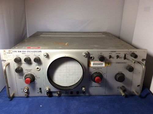 US Military Tektronix RM 504 Oscilloscope