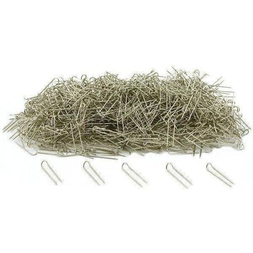 Jewelry Display U-Pins Silver Tone 7/8&#034; 1000Pcs