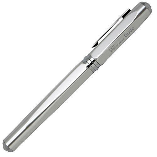 OHTO Dude Fountain Pen, Silver (FF-15DD-Silver)