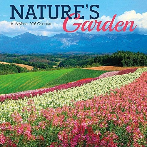 Calendar Company 2016 Monthly Wall Calendar - Nature&#039;s Garden