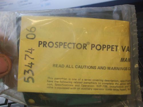 53474 06 Prospector Poppet Valve Repair Kit