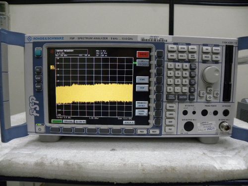 R&amp;S FSP13 Spectrum Analyzer 9 kHz to 13 GHz,