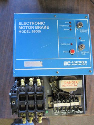 Autotech Corporation Electronic Motor Brake Model B6000  B6000-405