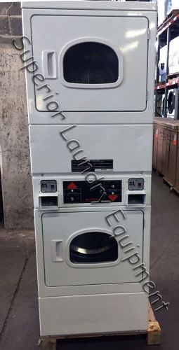 Alliance / speed queen ssg119wa stack dryer, 120v, gas, coin, reconditioned for sale