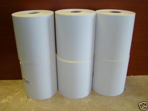 6 RL 4x2 Direct Thermal 750 Labels Per Roll GX420t GX420t LP2844 LP2442 TLP2844