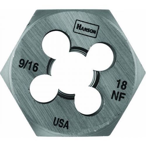 9/16-18 NF 1-7/16&#034; Hex Die by Hanson, a Division of Irwin 6849