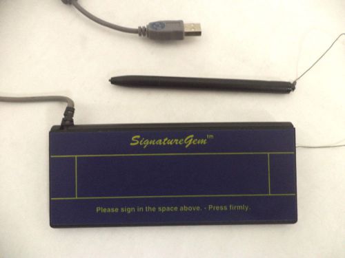 Topaz T-S261-H235-R SignatureGem, Electronic Signature Capture Pad, USB Good