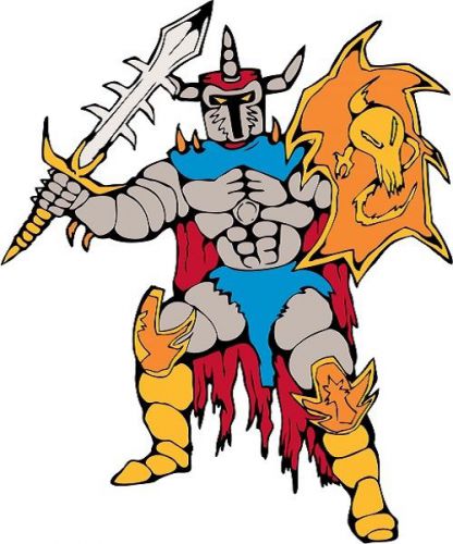 30 Custom Freaky Knight Warrior Personalized Address Labels
