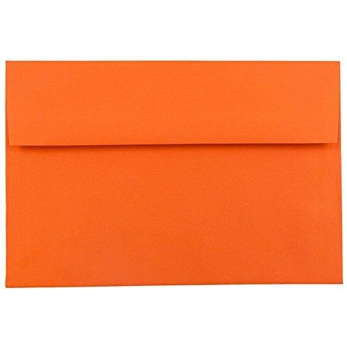 JAM Paper? A7 (5 1/4 x 7 1/4) Recycled Paper Invitation Envelope - Brite Hue