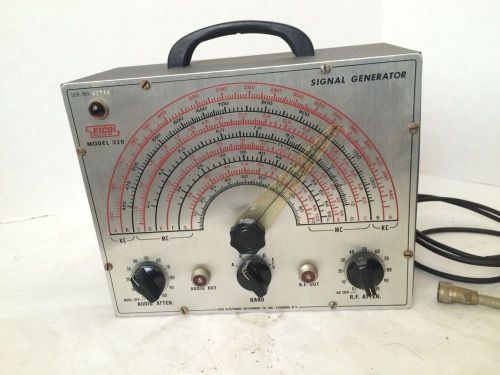 EICO Signal Generator Model 320 Vintage Great Shape Nearly Unused