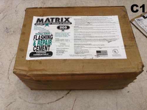 Matrix 205 Asbestos-Free Multi-Purpose Sure-Grip Flashing &amp; Repair Cement-NIB