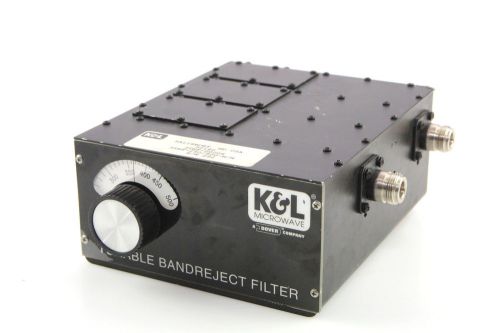 K&amp;L 3TNF-250/500-1-N Tunable Bandreject Microwave Filter 250-500MHz
