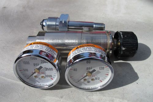 Mini compact inert gas regulator (N2 gas fitting)