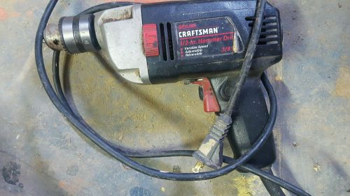 Craftsman 1/2 hammer drill