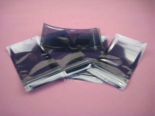 100 ESD Anti-Static Shielding ZIP LOCK Bags 4.5&#034; x 6.3&#034;_115 x 160mm_USABLE SIZE