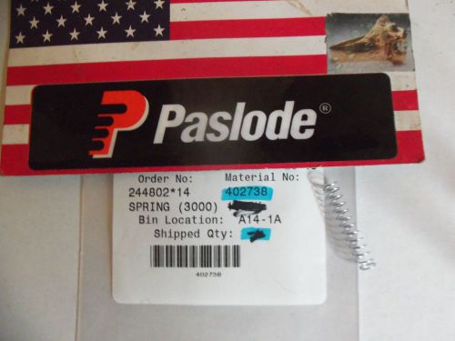 &#034;NEW&#034; Paslode Part # 402738  SPRING (3000)