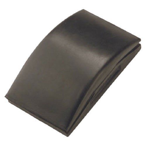 NEW Elegant Curved / Flat Sided Multi-Use Black Rubber Sanding Sand Paper Block
