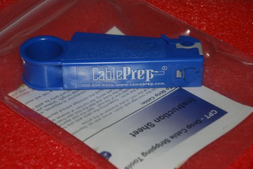 CABLE PREP TOOL STRIP TOOL CPT-1100 PREP DROP CABLE RG7 RG11 COAX BURIAL CABLE