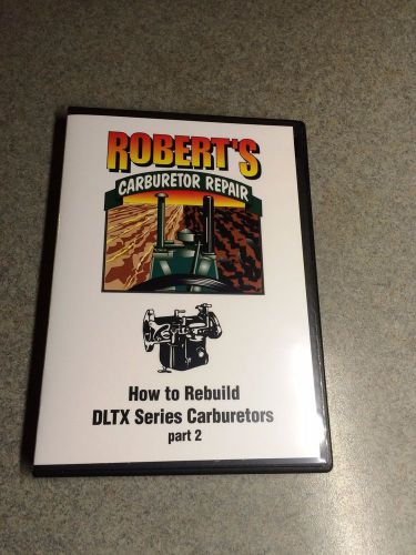 Roberts Carburetor DVD Video How To Rebuild DLTX Series Carburetors John Deere