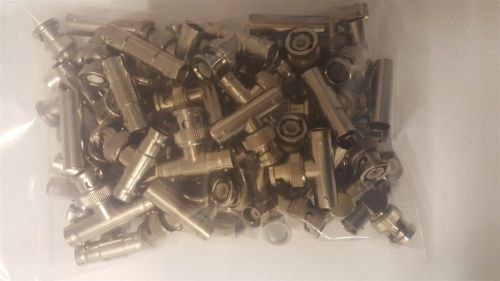 25x Suhner Quality BNC T Connector splitter adapter m f male female plug coax