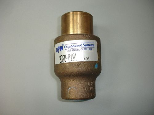 Varian rotating water joint.   OPW  swivel Joint 3320-0101