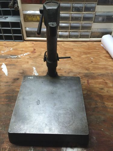 Machinist comparator stand with indicator gage extension - very clean for sale