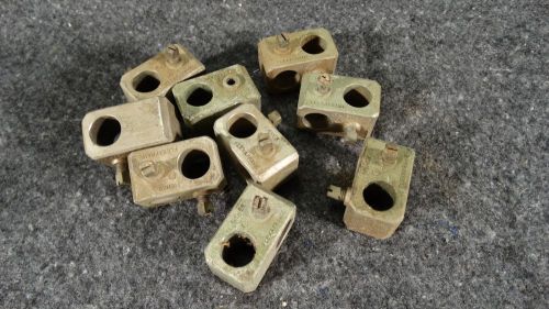 (b2) fisher chem lab flexaframe 1/2&#034; rod connector lot of 9 for sale