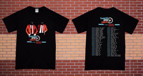 Twenty One Pilots Emotional Roadshow US TOUR DATES 2016 T-Shirts Size S - 5XL