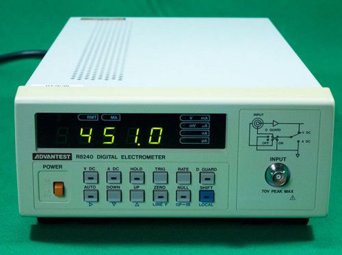 ADC (Advantest) R8240 Digital Electrometer