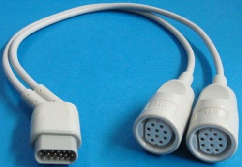 Siemens Drager IBP Converter Cable 16pins to 10pins Compatible