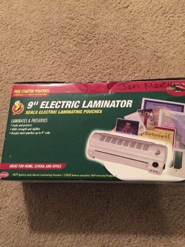 9&#034; Duck by Henkel Electric Laminator Hot /Cold feature model #00-32037