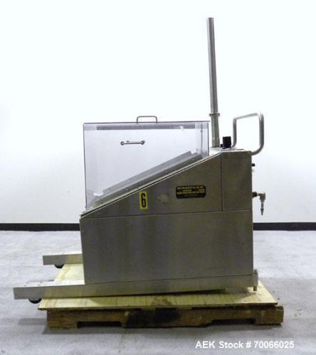 Used- kamflex corp elevair air operated conveyor, model 1000, stainless steel. d for sale