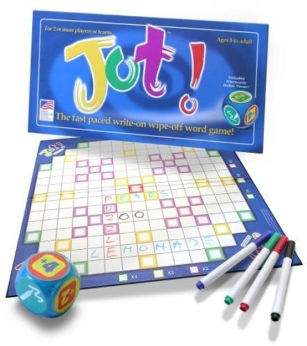 Jot! Board Game - Family Fun, Fast Paced Word Game