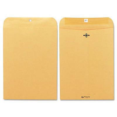 Clasp Envelope, 9 x 12, 28lb, Brown Kraft, 100/Box, 1 Box, 100 Each per Box