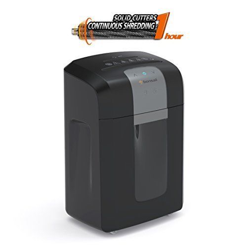 Bonsaii EverShred Pro 3S16 12-Sheet Cross-Cut Paper/CD/Credit Card Shredder, 60